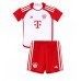 Bayern Munich Alphonso Davies #19 Domaci Dres za Dječji 2023-24 Kratak Rukavima (+ kratke hlače)